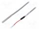 Sensor  temperature  Pt100  cl.B  Body dim  Ø6x50mm  Leads  2 leads