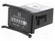 Counter  electromechanical  working time  mechanical indicator