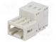 Pluggable terminal block  3.5mm  ways  3  straight  plug  male