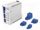 Circuit breaker  Urated  24VDC  Inom  0.5A  Poles  4  DIN  IP20