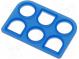 Profile gasket  Universal MATE-N-LOK  6.35mm  PIN  6  Layout  2x3