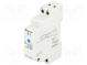 Timer  0,05s÷180s  SPDT  250VAC/8A  Usup  24÷240VAC  24÷240VDC