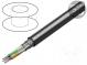 Провод  RS232,RS422  3x2x24AWG  многопров  Cu  ПВХ  хром  305м  300В
