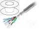 Wire  RS232,RS422  stranded  Cu  PVC  chrome  30m  CPR  Eca  300V