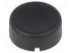 Button  Body  anthracite  6425  round  17x6.8mm