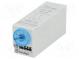 Timer  0,05s÷100h  DPDT  250VAC/10A  Usup  230VAC  230VDC  -20÷60°C