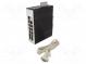 Switch Ethernet  managed  Number of ports  12  12÷60VDC  DIN  18W