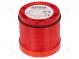 Signaller  lighting  LED  red  24VDC  24VAC  IP65  Ø70x65.5mm  8WD44