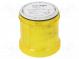 Signaller  lighting  LED  yellow  24VDC  24VAC  IP66  Ø73x76mm