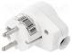 Connector  AC supply  male + female  plug/socket  2P+PE  250VAC
