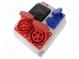Electric switchboard  IP54  wall mount  No.of mod  4