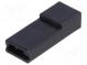 Terminals cover  female  for push-on 6.3mm connectors  ways  1