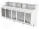 Enclosure  for DIN rail mounting  Y 90mm  X 159.5mm  Z 53mm  PPO