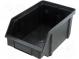 Container  workshop  black  polypropylene  202x314x148mm
