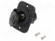 Car lighter socket adapter  car lighter socket x1  black