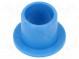 Bearing  sleeve bearing  with flange  Øout  12mm  Øint  10mm  blue