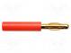 Adapter  4mm banana  banana 4mm socket,banana 4mm plug  32A