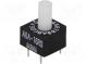 Encoding switch  HEX/BCD  Pos  16  THT  Rcont max  200mΩ  1.2Ncm