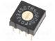 Encoding switch  HEX/BCD  Pos  16  THT  Rcont max  200mΩ  A6R