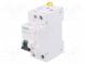 RCBO breaker  Inom  16A  Ires  30mA  Max surge current  250A  DIN