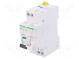 RCBO breaker  Inom  32A  Ires  30mA  Max surge current  250A  IP20