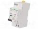RCBO breaker  Inom  25A  Ires  30mA  Max surge current  250A  DIN