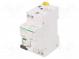 RCBO breaker  Inom  10A  Ires  30mA  Max surge current  250A  DIN
