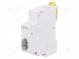 Module  pushbutton switch  250VAC  20A  DIN  monostable