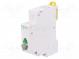 Module  pushbutton switch  250VAC  16A  DIN  monostable