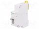 Module  toggle switch  250VAC  20A  IP20  DIN  Contacts  SP3T