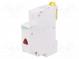 LED indicator  110÷230VAC  DIN  Colour  red