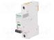 Circuit breaker  230VAC  Inom  2A  Poles  1  DIN  Charact  B  6kA