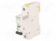Circuit breaker  230VAC  Inom  32A  Poles  1  DIN  Charact  B  6kA