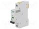 Circuit breaker  230VAC  Inom  40A  Poles  1  DIN  Charact  B  6kA