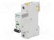 Circuit breaker  230VAC  Inom  63A  Poles  1  DIN  Charact  C  6kA