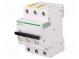Circuit breaker  400VAC  Inom  10A  Poles  3  DIN  Charact  C  6kA