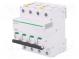 Circuit breaker  400VAC  Inom  32A  Poles  3+N  DIN  Charact  C  6kA