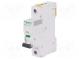 Circuit breaker  230VAC  Inom  6A  Poles  1  DIN  Charact  D  6kA