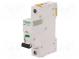 Circuit breaker  230VAC  Inom  63A  Poles  1  DIN  Charact  D  6kA