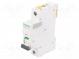 Circuit breaker  230VAC  Inom  20A  Poles  1  DIN  Charact  C  10kA