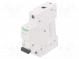 Circuit breaker  230/400VAC  Inom  40A  Poles  1  DIN  Charact  C