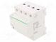 Surge arrestor  Type 2  Poles  3+N  DIN  -25÷60°C  IP20  230/400VAC