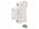 Surge arrestor  Type 1+2  Poles  1  DIN  -25÷60°C  IP20  230VAC