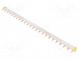 Busbar  Poles  1  Urated  415V  100A  No.of mod  24  Uinsul  500V