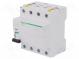 RCD breaker  Inom  40A  Ires  30mA  Poles  4  400VAC  DIN  IP20  iID