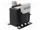 Transformer  mains  63VA  230VAC,400VAC  230V  screw type  IP00