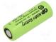 Re-battery  Ni-MH  2/3AAA  1.2V  400mAh  Ø10.2x29.3mm  40mA