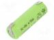 Re-battery  Ni-MH  4/5AA  1.2V  1200mAh  soldering lugs