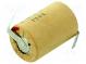 Re-battery  Ni-MH  4/5SC  1.2V  2000mAh  soldering lugs  Ø23x34mm