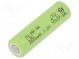 Re-battery  Ni-MH  AA  1.2V  2000mAh  soldering lugs  Ø14.5x49.5mm